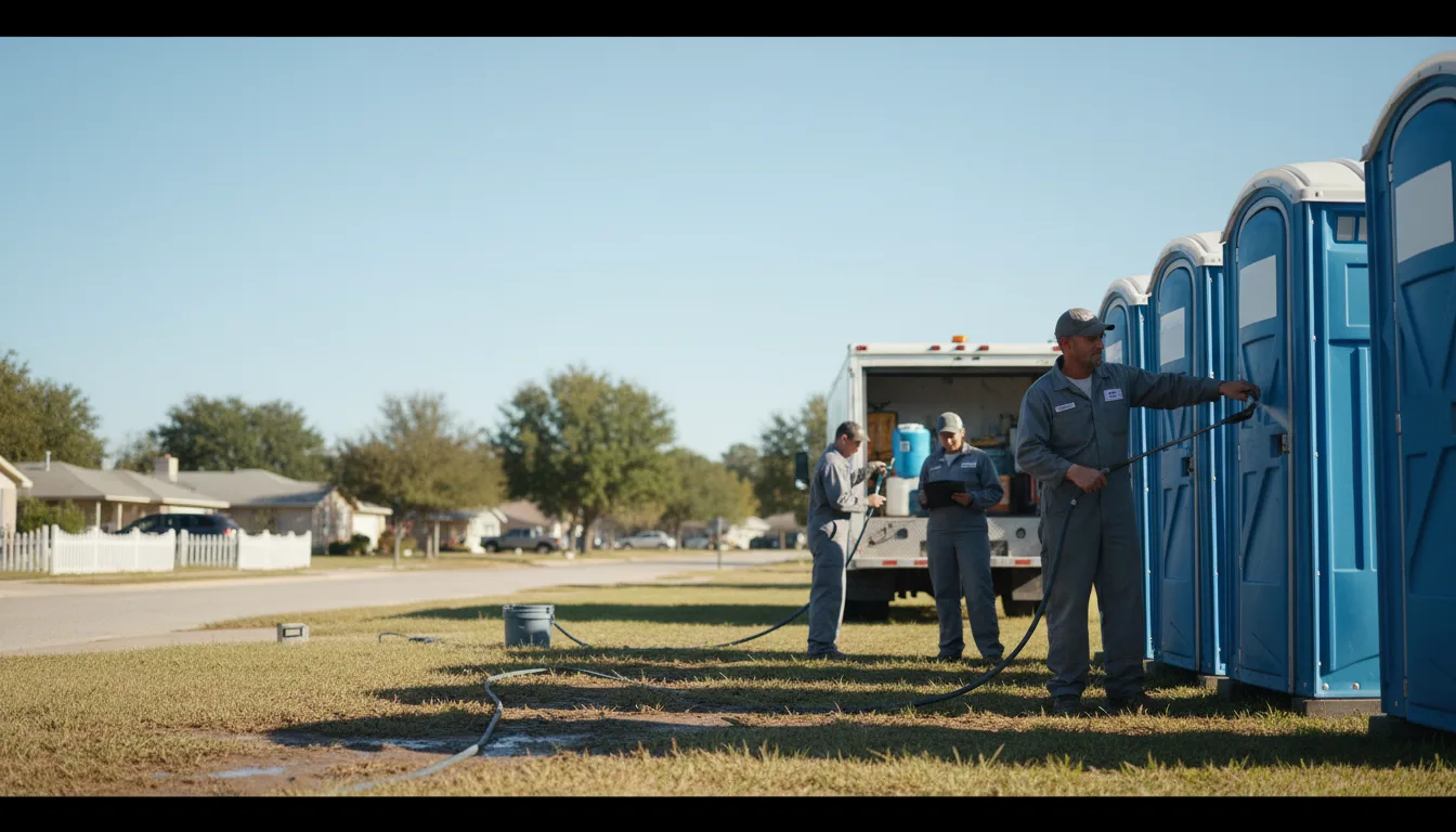 Long-Term Portable Toilet Rental in Pontiac, MI near me